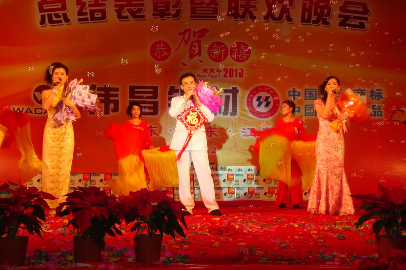 广东pg电子模拟器铝厂举行“2009年度总结表扬暨联欢晚会”-伟昌铝材