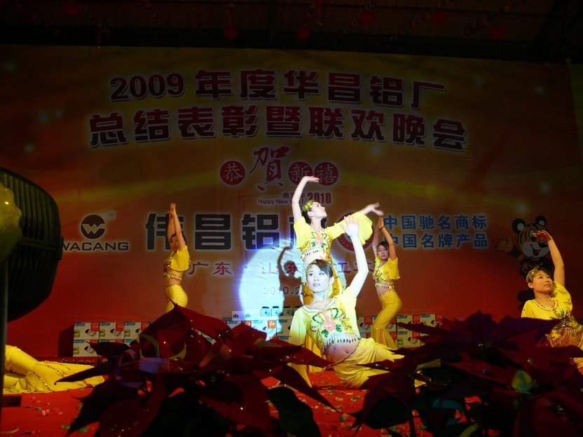 广东pg电子模拟器铝厂举行“2009年度总结表扬暨联欢晚会”-伟昌铝材