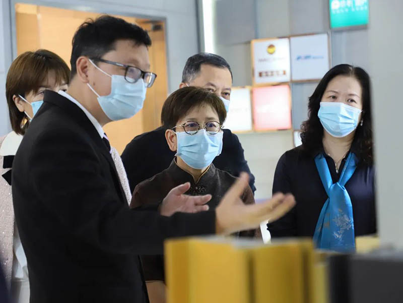 南海区政协向导一行莅临pg电子模拟器集团考察交流
