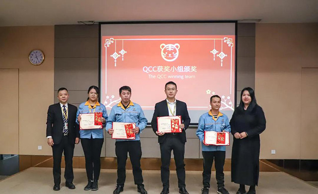 2021 年度QCC小组运动效果二等奖