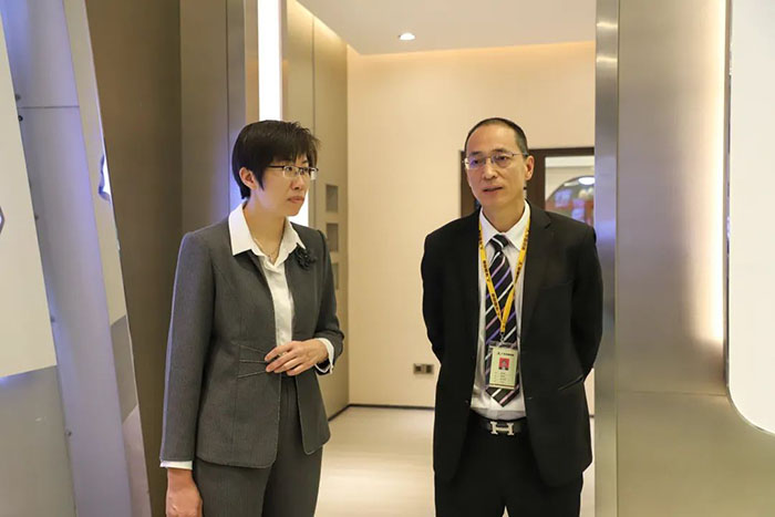 江门市市场监视治理局一行莅临pg电子模拟器集团观摩交流