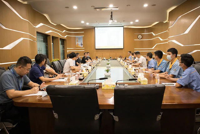 省市监局向导莅临pg电子模拟器集团,对2021年的能源计量审查事情举行回访